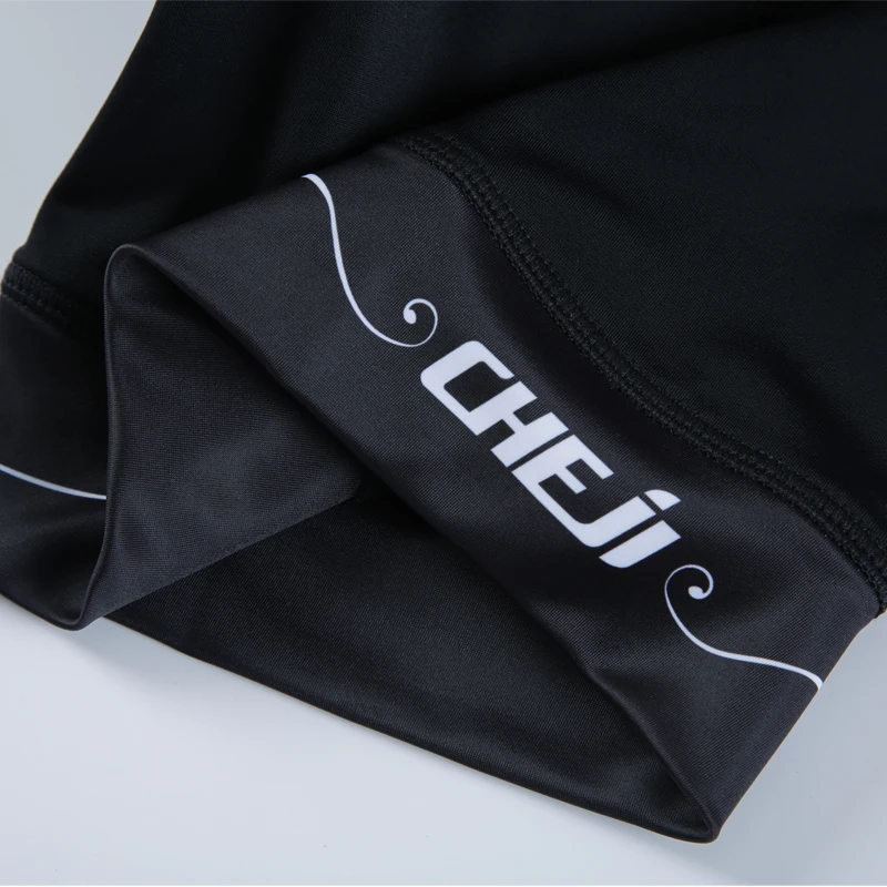 

CHEJI Popular Women Cycling Shorts Black Pink Bicycle Tights Summer MTB Road Bike Wear Short Lycra With Reflective Band Female