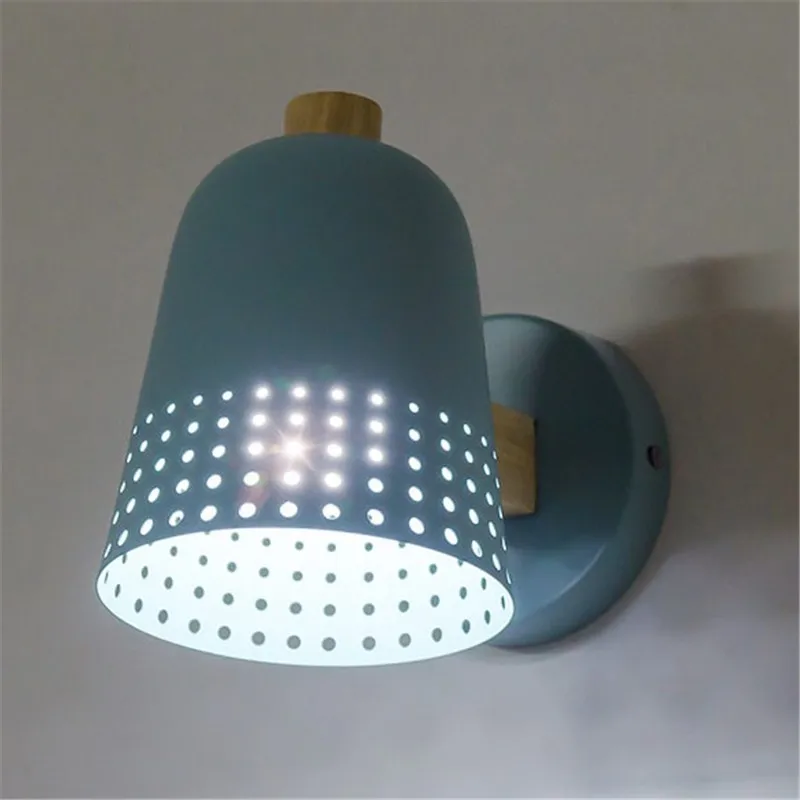 Скандинавский дизайн современный настенный светильник светодиодный Железный