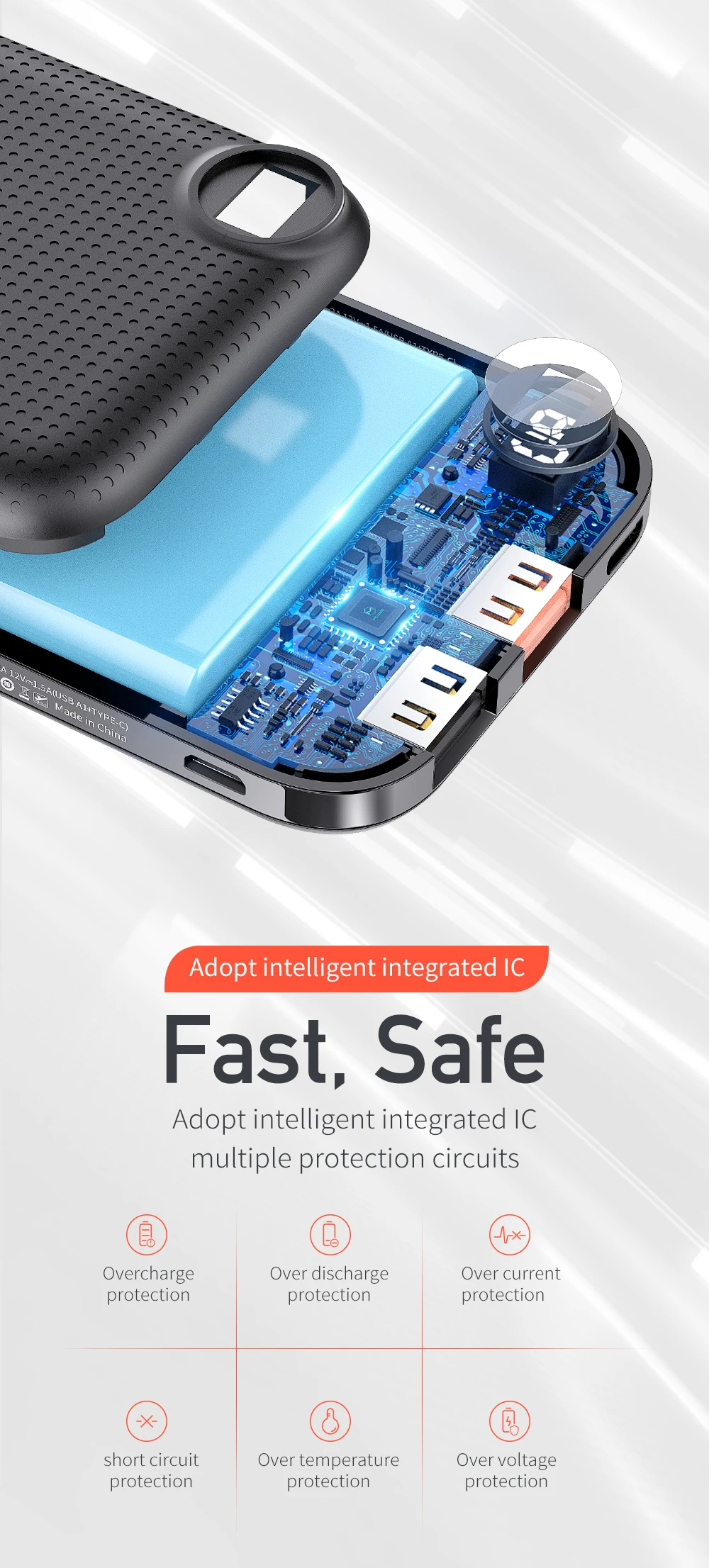 Mcdodo usb type-C PD 18 Вт power Bank 10000 мАч QC 3,0 Быстрая зарядка внешняя батарея для Xiaomi IPhone светодиодный дисплей портативное зарядное устройство
