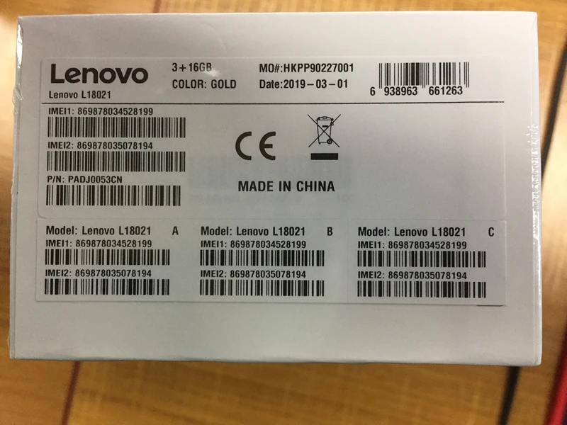 Lenovo A5 L18021 3g 16G смартфон 4000mAh 4G FDD-LTE Android 8,1 камера 13,0 МП четырехъядерный MT6739 Face-ID