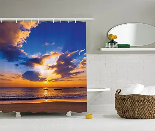 Закат на пляже грохот океан роскошный Резорт с пальмовым деревом Места