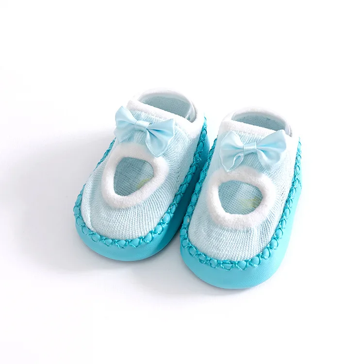 Детские носки для девочек Happy Infant обувь новорожденных Нескользящие