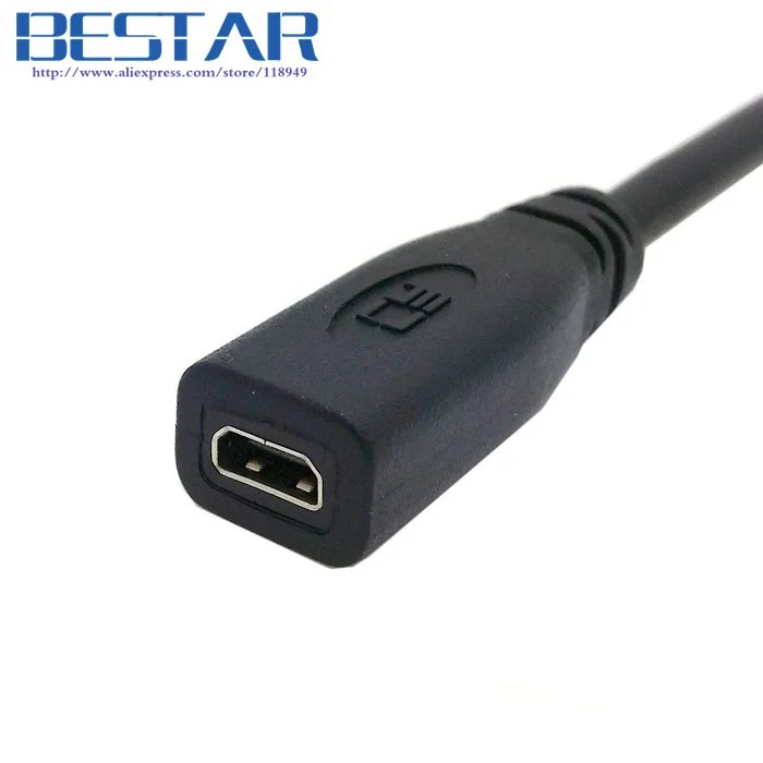 Тип D Micro HDMI v1.4 гнездо типа C Mini кабель переходник 10 см|adapter cable|hdmi cable socketmicro hdmi socket |