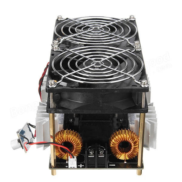 ZVS 1800W 12V 48V 40A высокочастотного индукционного нагрева кузнечной печи без кухонный
