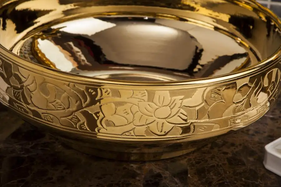 Китайский Художественный Ручной Работы Европейский Винтажный умывальник Lavabo