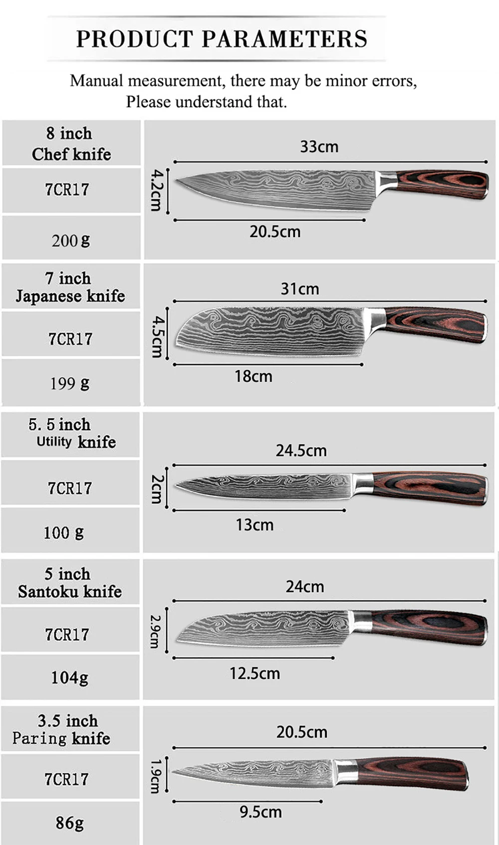 XITUO кухонный нож шеф-повара для резки хлеба овощей филе мяса santoku острый лазерный дамасский узор деревянная ручка инструмент для приготовления пищи