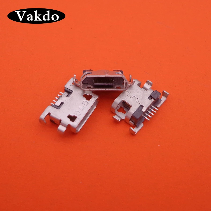 100 шт. для lenovo A590 A670T S890 S820 S880 A710E 5-контактный разъем Micro mini USB зарядного устройства