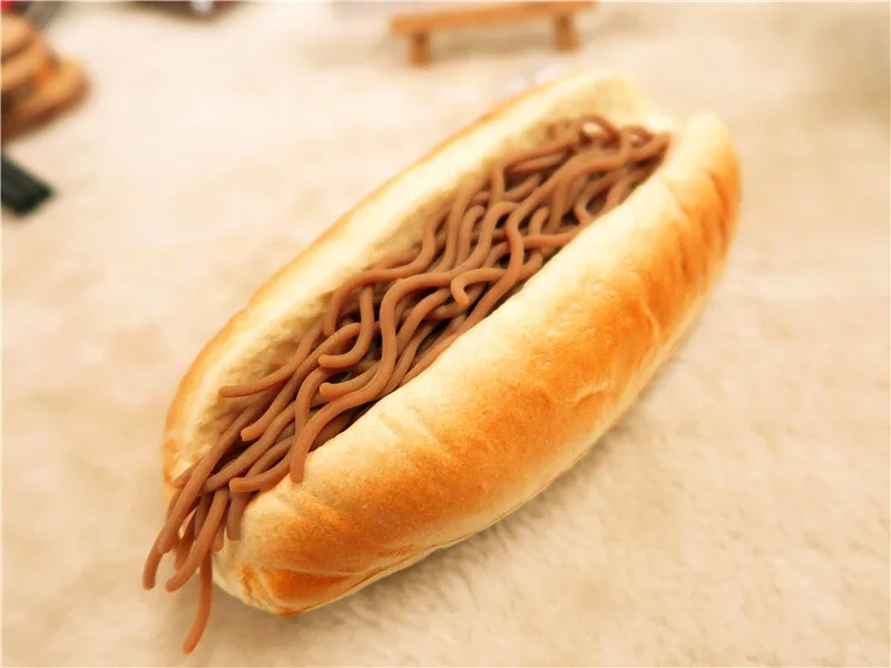 Noodles sandwich 1 style original packaging simulation of bread pendant squishy Classic collection free shipping | Игрушки и хобби