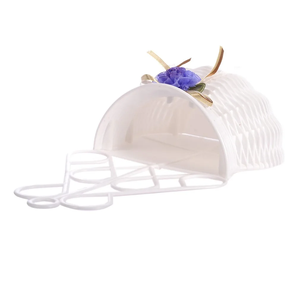 Корзина для цветов ручной работы из искусственного ротанга современный дизайн