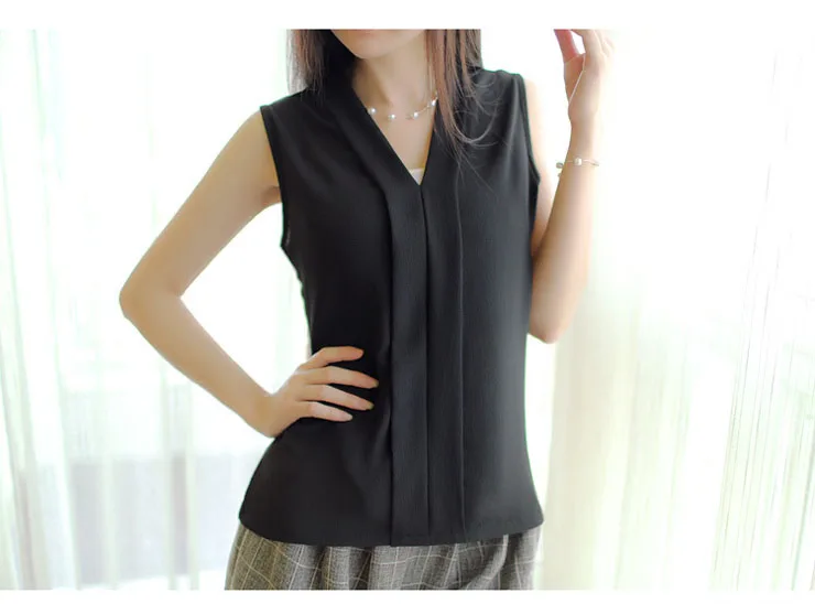 Blusas Femininas 2016 новых женщин V Шеи красочные лето симпатичные шифон блузка рубашка