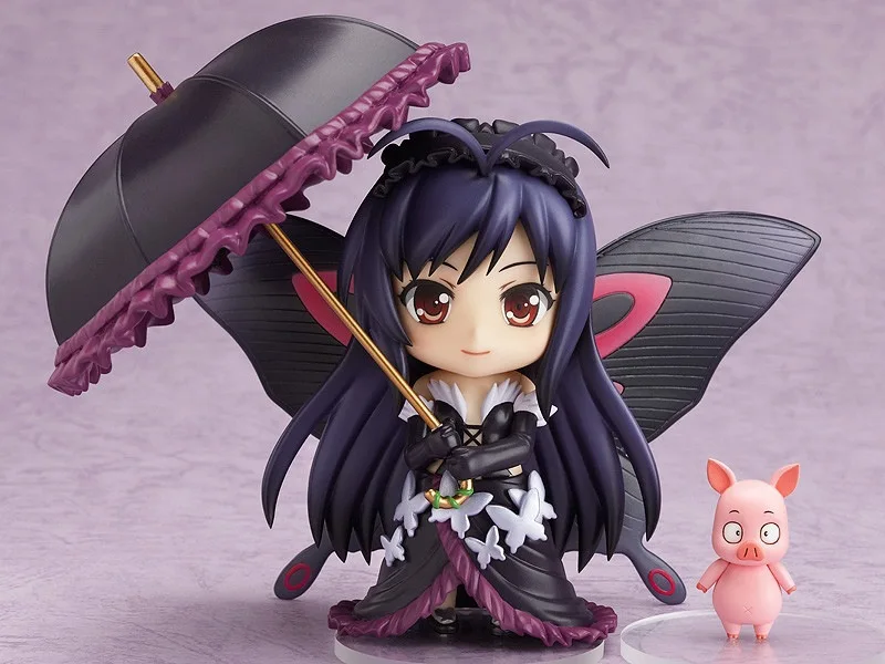Аниме Accel World kuroyaki Hime фигурка из ПВХ подвижная модель Q версия коллекция hime игрушки