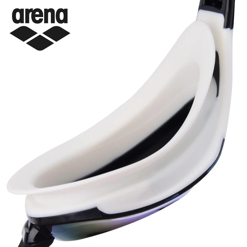 Arena Анти-туман с УФ покрытием очки для плавания для мужчин и женщин профессиональные гоночные очки для плавания Регулируемые очки AGL-240M