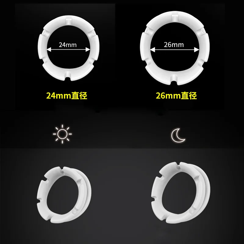 Кольцо на пенис для задержки эякуляции 2 шт./компл.|Эрекционные кольца| |