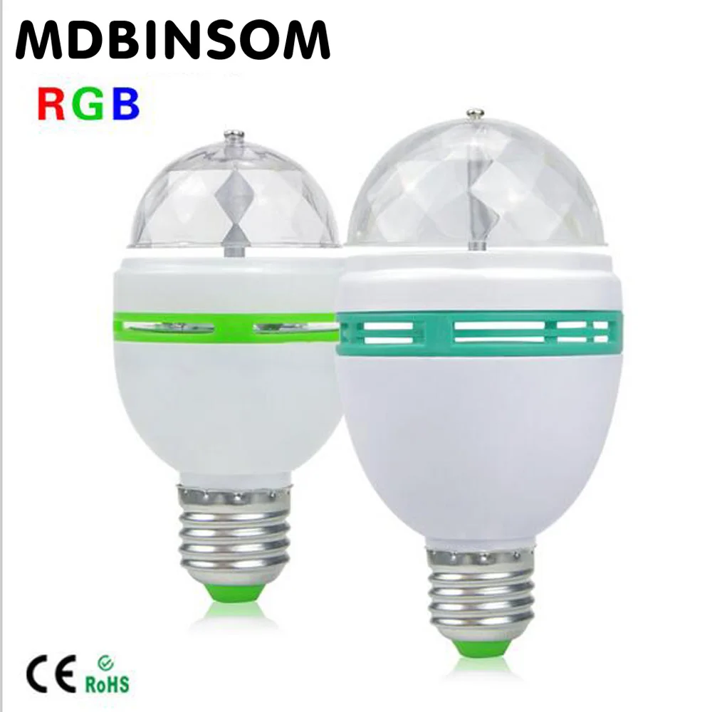E27 3W 6W Led сценическое освещение Вечеринка эффект AC85 265V RGBW DJ сценические лампочки