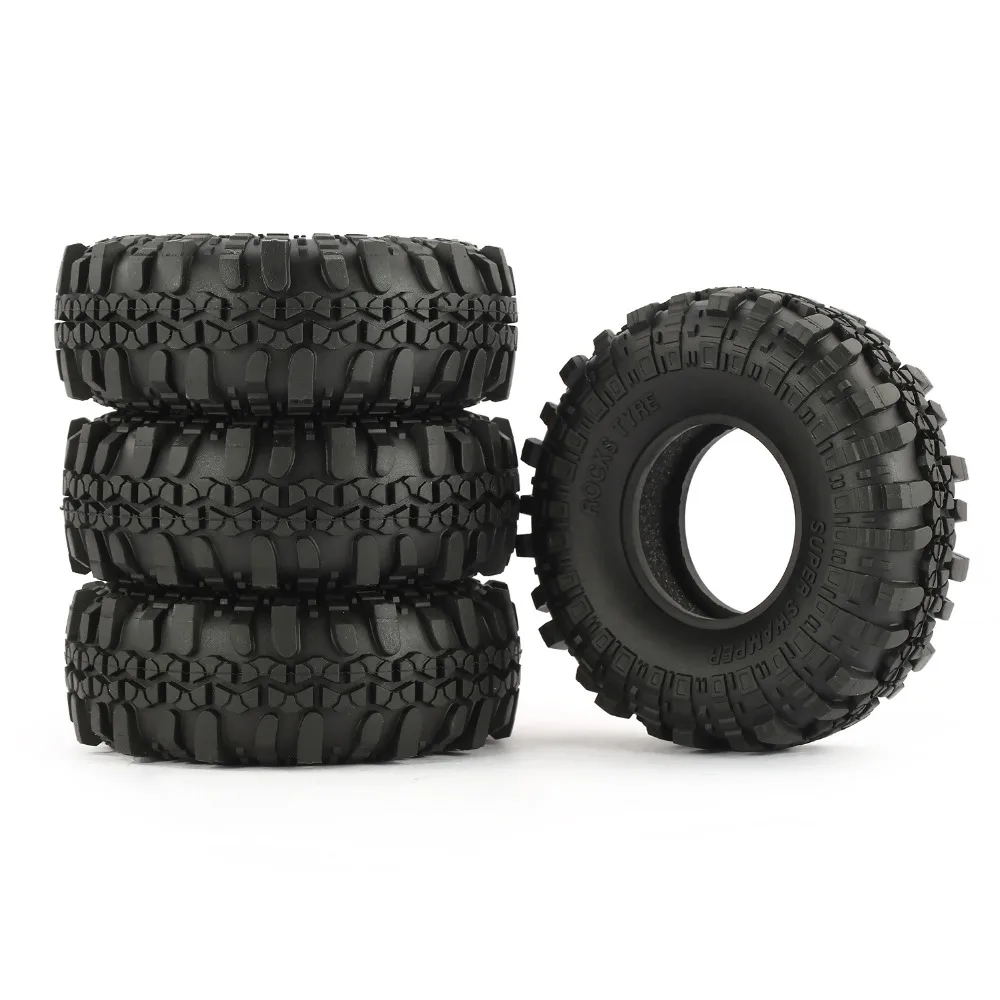 4 шт. AUSTAR AX 4020 1 9 дюйма 110 мм 1/10 шины для гусеничного автомобиля Rock D90 SCX10 AXIAL RC4WD TF2