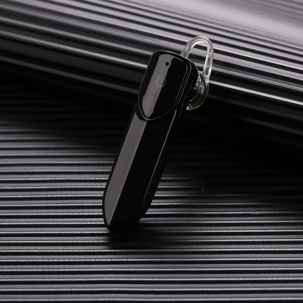 Черный Спортивные Bluetooth наушники kebidu, беспроводная гарнитура, мини наушники, Bluetooth наушники с микрофоном для телефонов iphone, xiaomi - Цвет: Черный