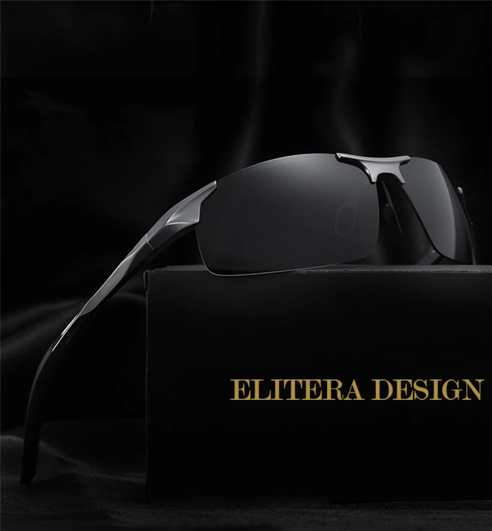 Elitera Алюминий Фирменная Новинка поляризационные Солнцезащитные очки для женщин Для мужчин модные Защита от солнца Очки Путешествия вождения мужские очки Óculos Gafas де так E8177