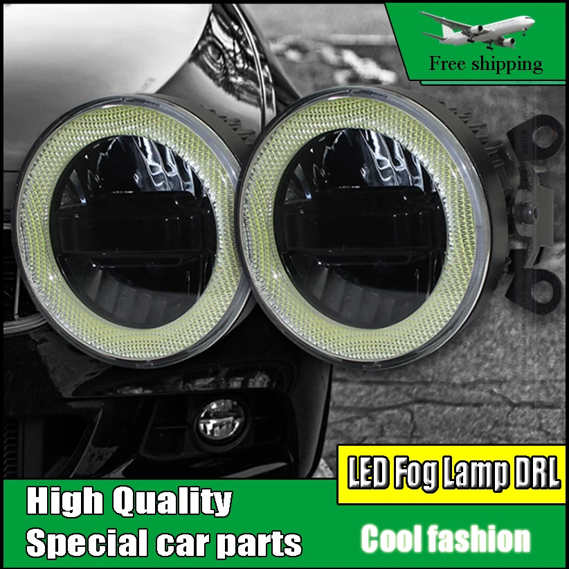 LED Daytime Running Light Fog For 2007-2014 Land Rover Freelander 2 Angel Eyes DRL Lamp 3-IN-1 Functions | Автомобили и мотоциклы