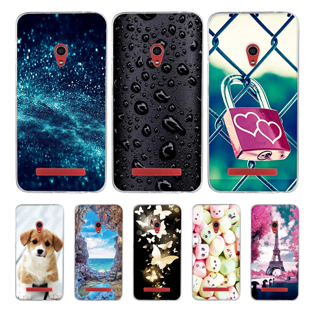 Чехол для телефона Asus ZenFone 5 A500KL A500CG A501CG мягкий ТПУ чехол задние Сумки | Мобильные