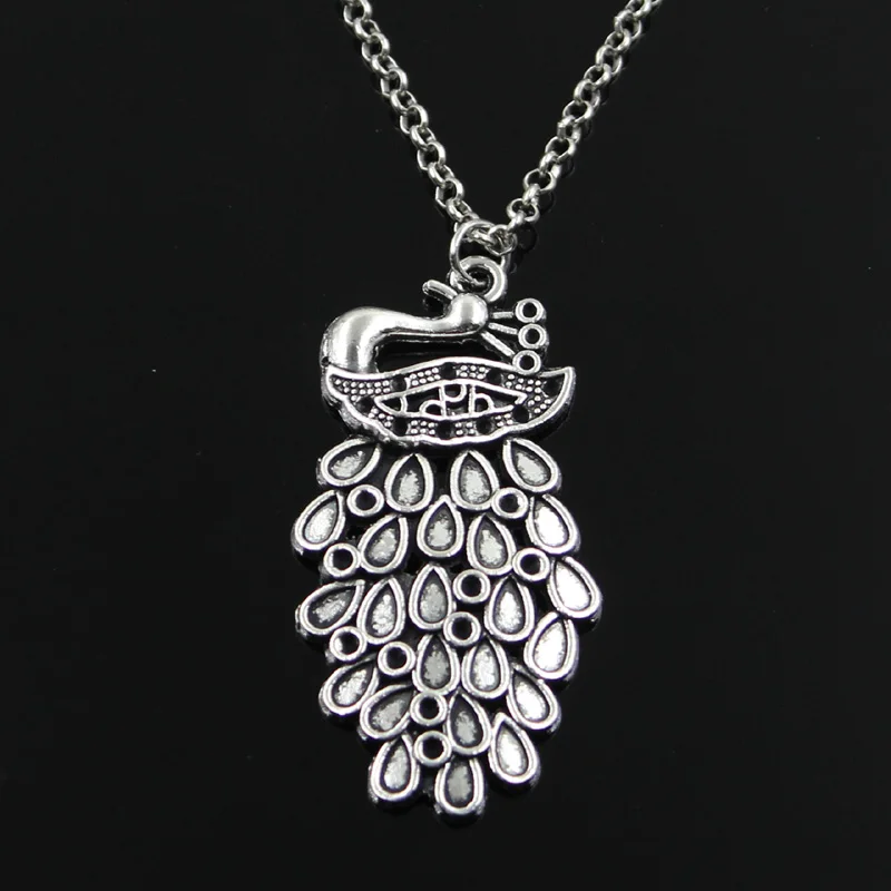 Новинка модные подвески в виде птицы павлина Феникса круглая цепочка с крестом