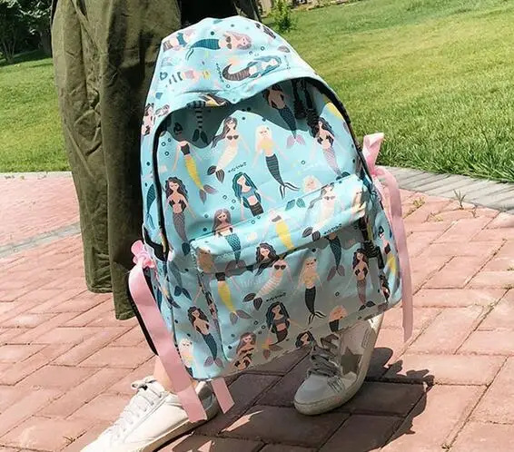 Школьный ранец Joyloading в стиле преппи с мультипликационным принтом альпака рюкзак