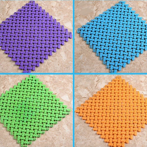 Пластиковые сливные отверстия нескользящая ванная туалет кухня коврик для душа