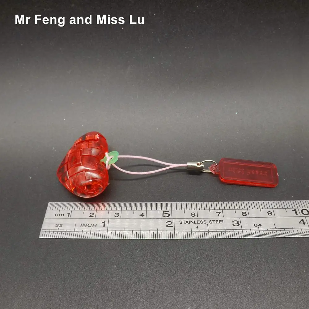 Готовый пазл 3D Мини Сердце с украшением в виде кристаллов Пазлы Модель игрушки