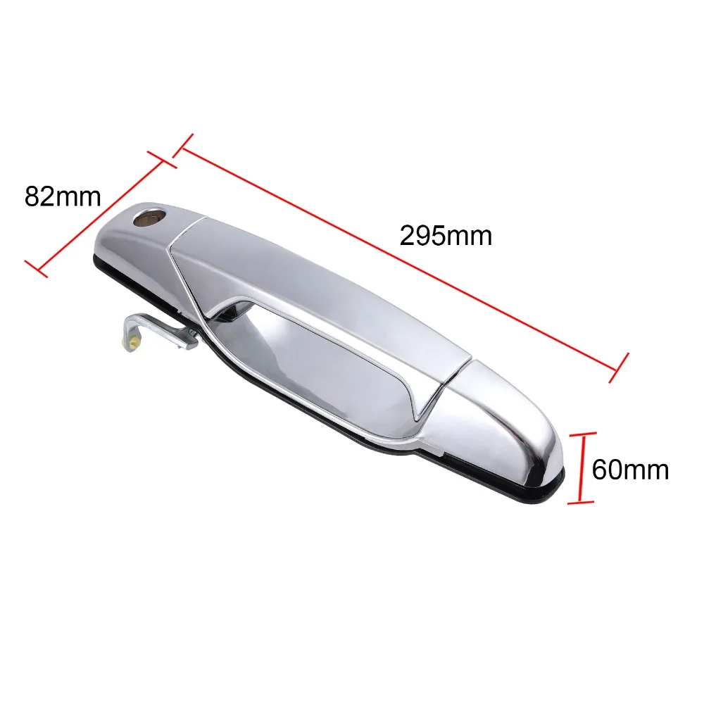 Justech 4 шт. Наружная ручка двери автомобиля 15915659 для Chevrolet Chevy Suburban Tahoe Cadillac Gmc Yukon Sierra