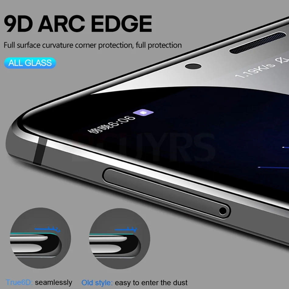 Закаленное стекло 9D с полным покрытием для Xiaomi Redmi 6A 6 Pro Защитное экрана 7A 5 5A 9H