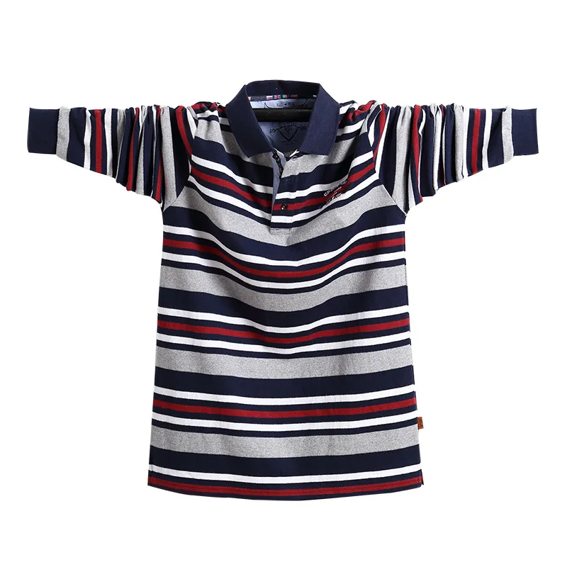 Мужская рубашка-поло без подкладки с длинным рукавом | одежда