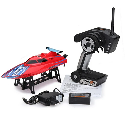 Wltoys WL911 4CH 2 4G скоростная гоночная RC лодка RTF 24 км/ч дистанционное управление