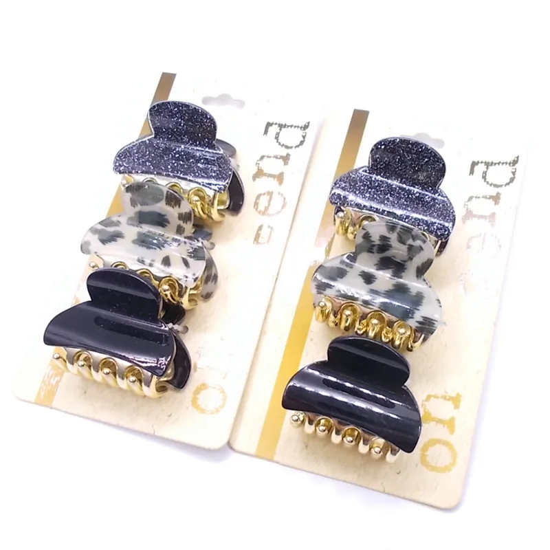 Заколка для волос акриловые украшения в виде бульдога фламинго коготь женский