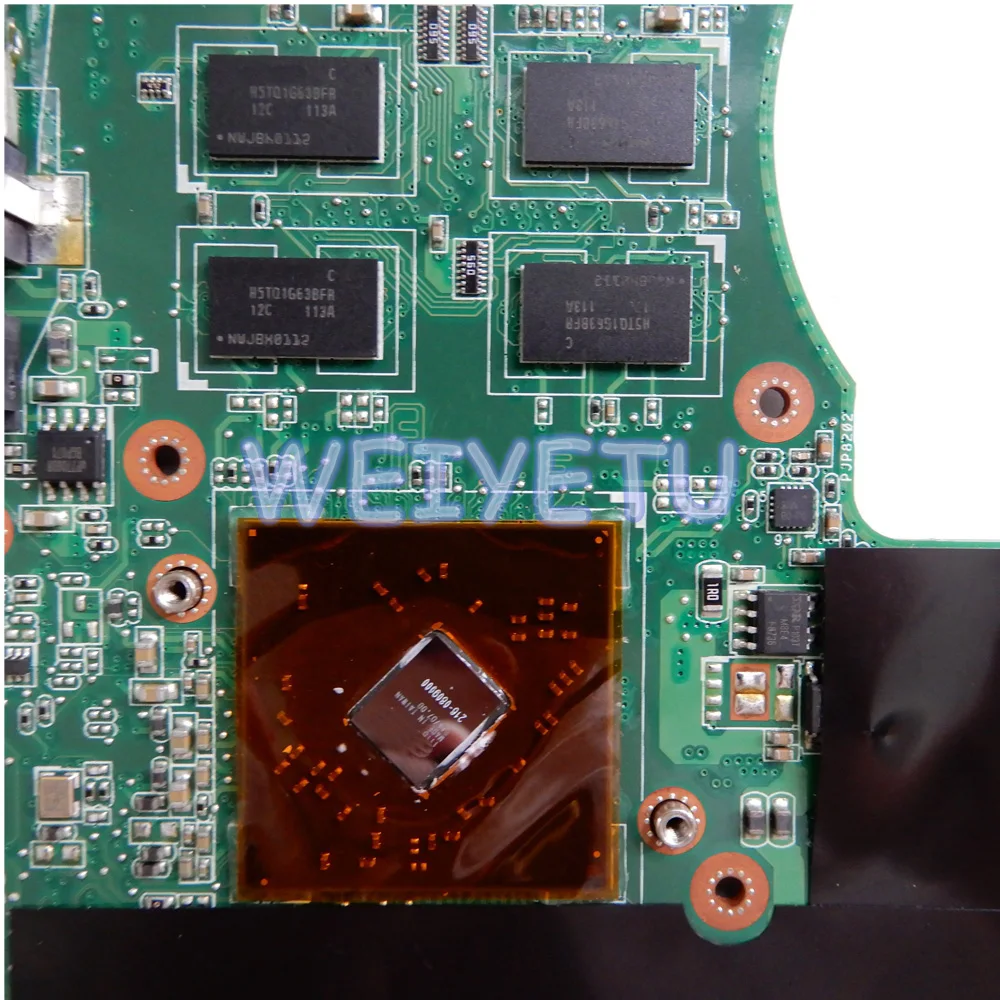 Материнская плата K42JZ 4 * память 512M для ASUS K42JR K42JB K42JY A42J K42J X42J A40J DDR3 HM55 материнская