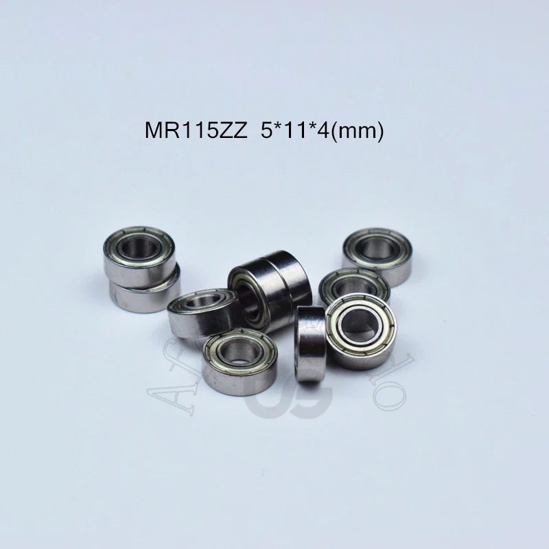 Подшипники MR115ZZ 5*11*4 (мм) 10 шт. металлические герметичные бесплатная доставка