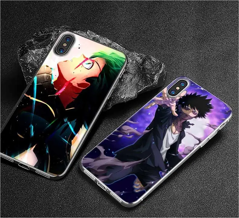 Прозрачный чехол my hero Academy для Apple iPhone 7 8 Plus 6 6s Plus 5 5S X XR XS MAX TPU мягкие чехлы Coque