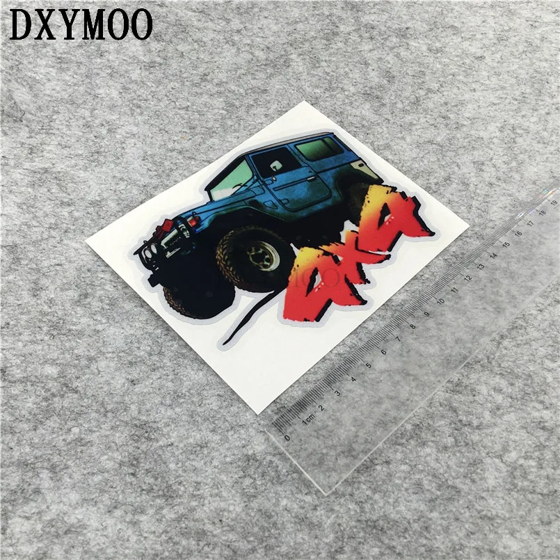Мотокросс Внедорожник 4x4 автомобиль цельный кузов окно хвост стикер мотоцикл