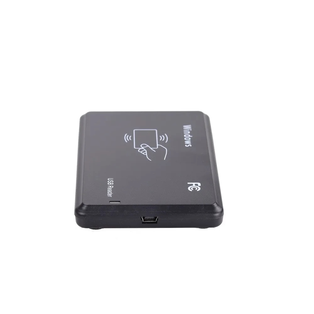 USB порт EM4001 125 кГц RFID ID бесконтактная чувствительность считыватель смарт-карт Поддержка оконной системы