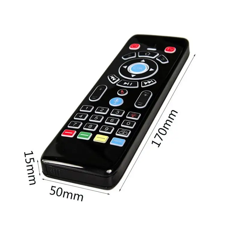 Android TV Stick с USB-адаптером беспроводная сенсорная клавиатура T16 Летающая мышь