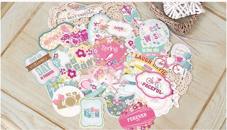 Винтажные титры и цитаты кардсток высеченная упаковка бумажные высечки