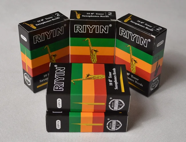 

5 boxes Tenor Saxophone Reeds reed Brand "RIYIN" NEW Strenght #2