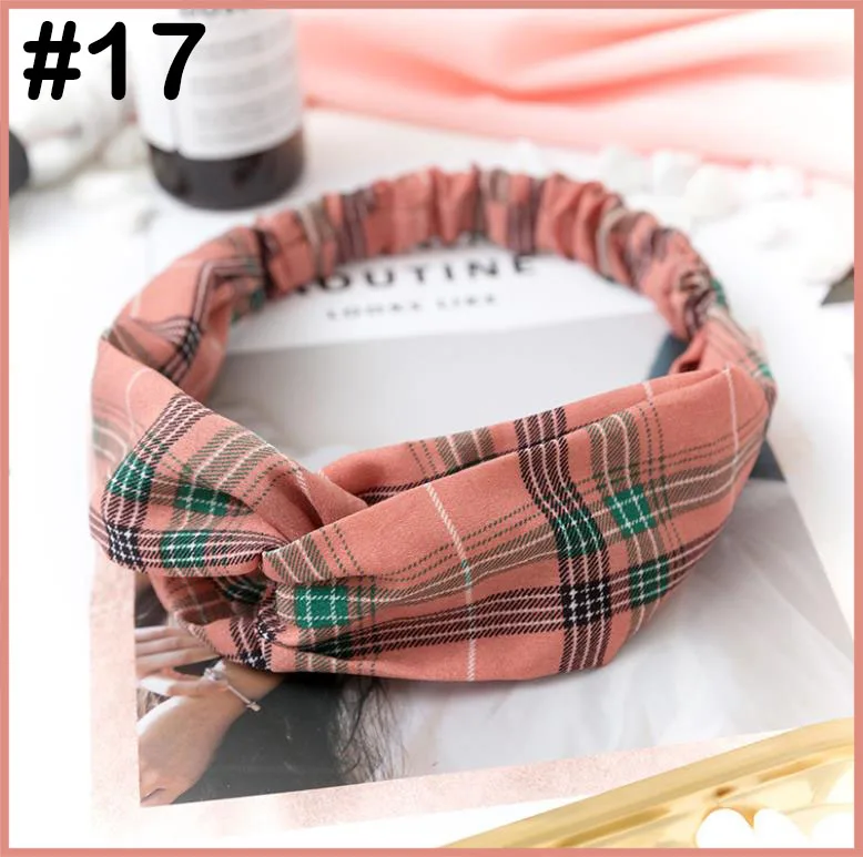 free shipping 8pcs Women Girls Summer Bohemian Hair Bands Print Headbands Retro Cross Turban Bandage Bandanas HairBands | Аксессуары для