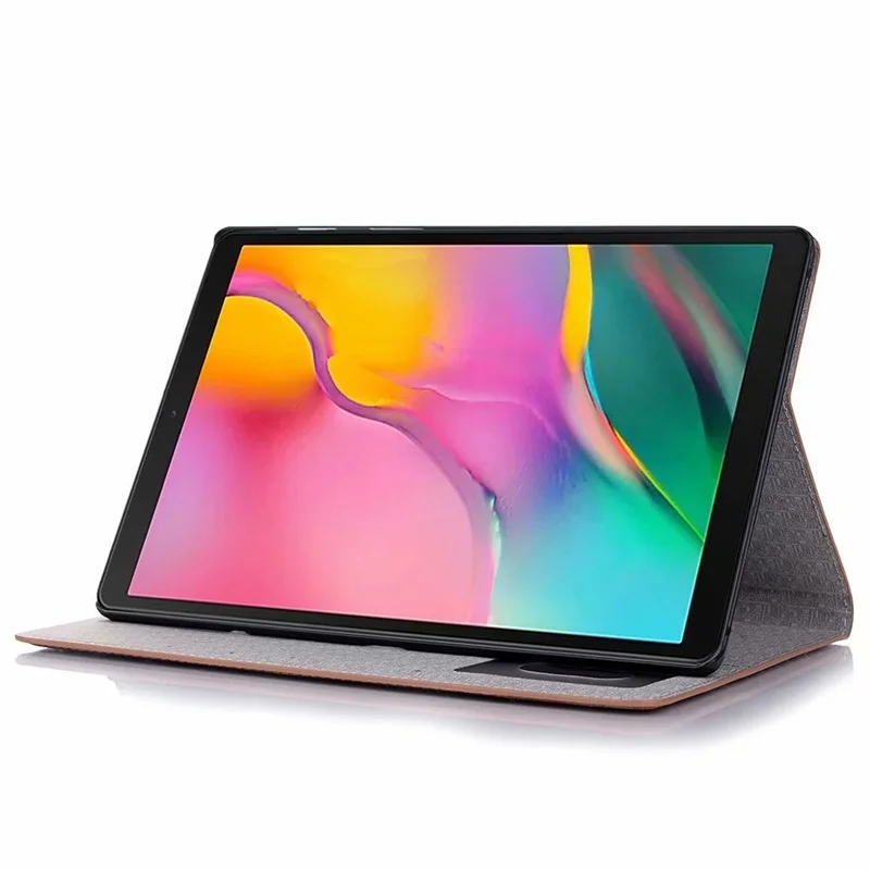 Чехол для samsung Galaxy Tab a 2019 10 1 T510 T515 чехол Смарт Флип кожаный Стенд Слот карт A