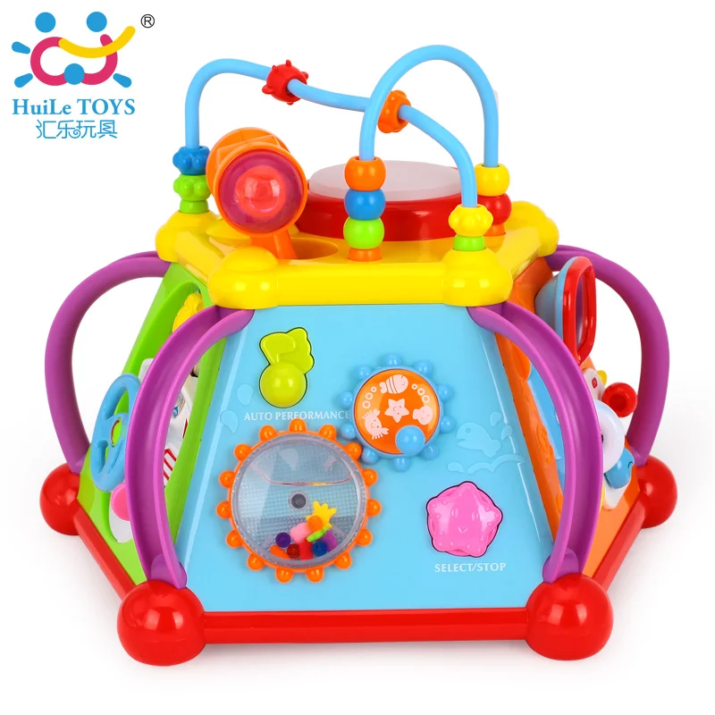 Детские Игрушечные Музыкальные инструменты куб деятельности игровой центр с