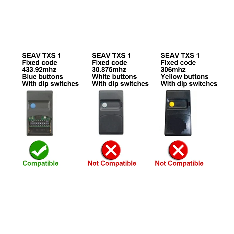 SEAV TXS 1 2 3 4 6 дубликатор дистанционного управления 433 92 МГц BE HAPPY S1 S3 SMART S2 командный