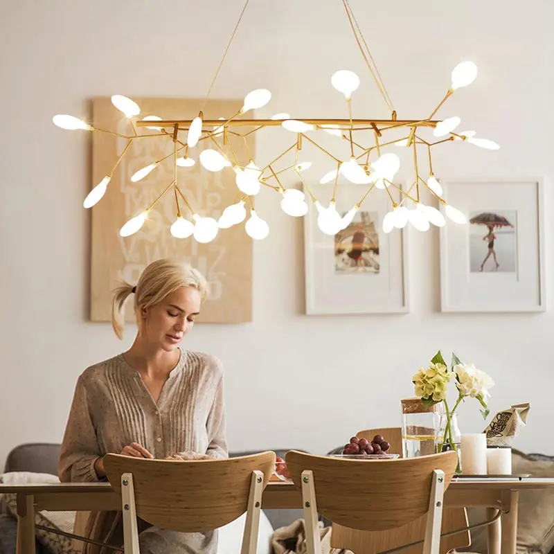 Moder дизайн светодиодные лампы люстры для гостиной спальни кухни фойе