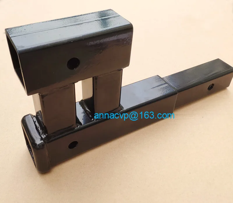 CVP 2 &quotdual new truck trailer hitch receiver rise drop adapter extender double extension parts|Детали и аксессуары для