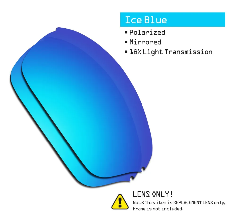 SmartVLT 4 Pairs Polarized Sunglasses Replacement Lenses for Oakley Half Wire 2.0 - 4 Colors