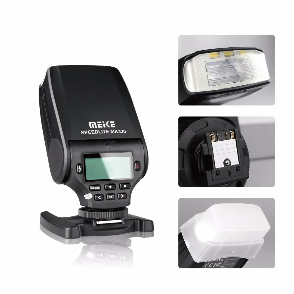 Мини вспышка MEKE для Panasonic Lumix DMC GF7 GM5 GH4 GM1 GX7 G6 GF6 GH3 G5 GX1 GF3 G3|flash speedlite|flash ttlttl flash |