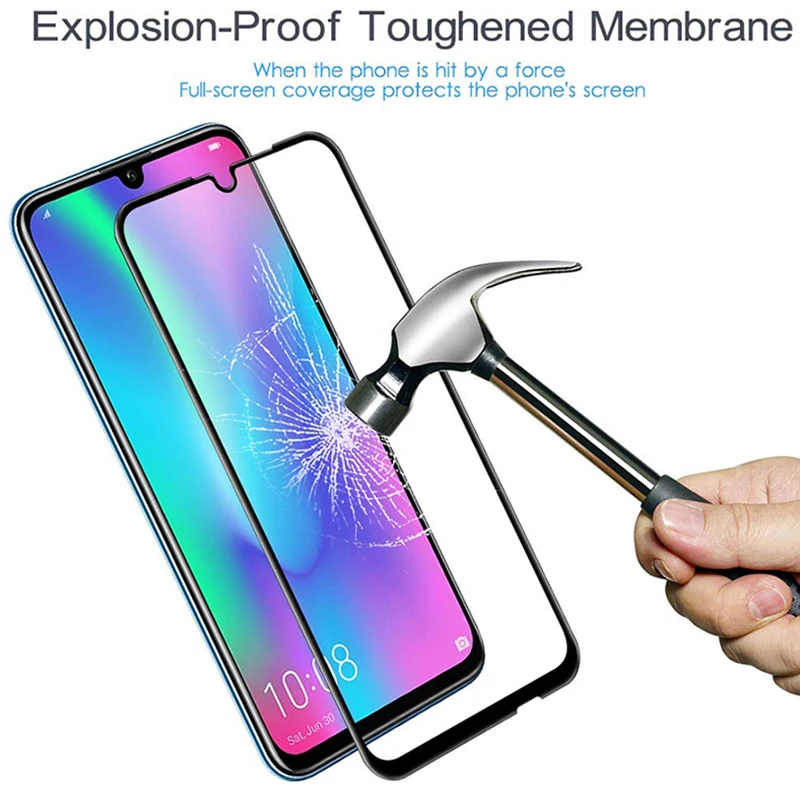 Honer 20 pro 9x10 9 lite легкий защитный экран из закаленного стекла для Huawei 20pro 10lite x защита
