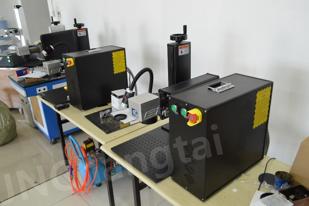 Новый тип более сильные прямые продажи 30 Вт волоконно-лазерная маркировочная